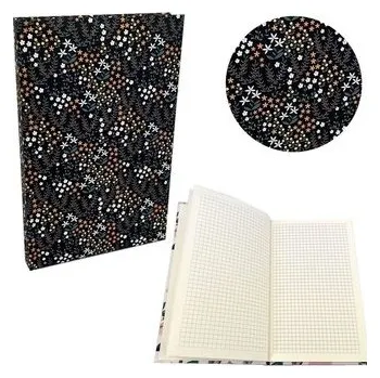 Set školních potřeb Notes A5 Soft Touch Kwiaty oliwkowe