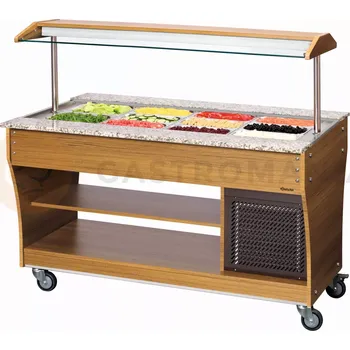 Bufetový vozík, chladící 4x GN1/1, 1590x880x1370 mm | BARTSCHER, 125526