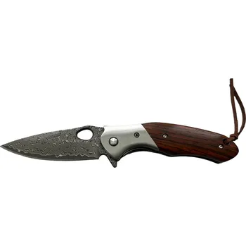 kapesní nůž MaceMaker BRISK EYE - SanMai Damaškový Zavírací nůž