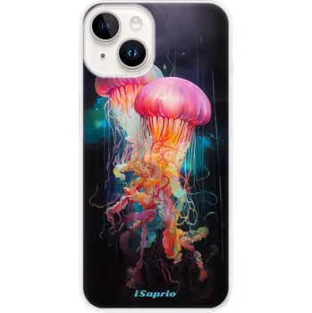 Odolné silikonové pouzdro iSaprio - Abstract Jellyfish - iPhone 15 Plus