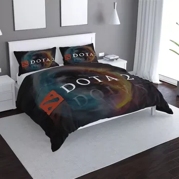 Povlečení Saténové povlečení DOTA2 Abstract - Sablio - 140x200 / 90x70