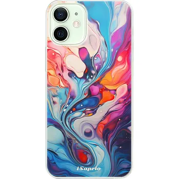 Pouzdro na mobilní telefon Odolné silikonové pouzdro iSaprio - Abstract Bubbles 01 - iPhone 12 mini