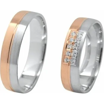 Prsten Snubní prsteny Retofy - New 31UK Materiál: Bílé zlato 14kt