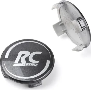 Středová krytka kola MSW Středová krytka alu kola RC Design šedá 53,5 x 56,5 x 5 mm