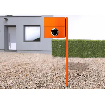 Poštovní schránka Radius design cologne Schránka na dopisy RADIUS DESIGN (LETTERMANN XXL STANDING orange 567A) oranžová