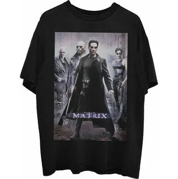 Pánská móda Matrix tričko, Original Cover Black, pánské S