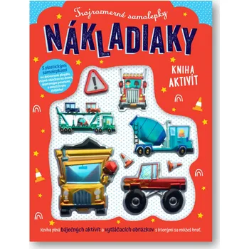 Bystrá hlava Trojrozmerné samolepky Nákladiaky - James Dillon