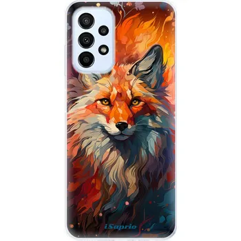 Pouzdro na mobilní telefon Odolné silikonové pouzdro iSaprio - Mysterious Fox - Samsung Galaxy A23 / A23 5G