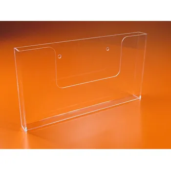 Plexi zásobník na zeď A4 na šířku Plexi zásobník na zeď A4 na šířku - 1 ks