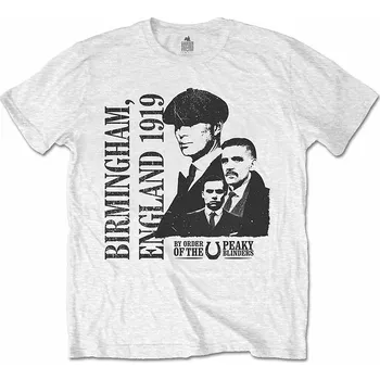Pánská móda Peaky Blinders tričko, England 1919, pánské XL