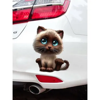 Nálepka na auto Cat Pattern