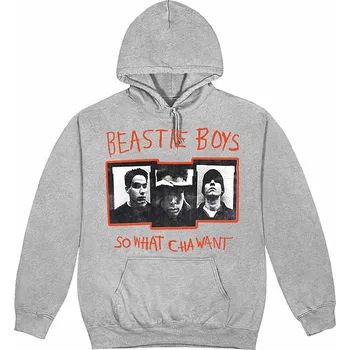 Pánská mikina Beastie Boys mikina, So What Cha Want Grey, pánská XL