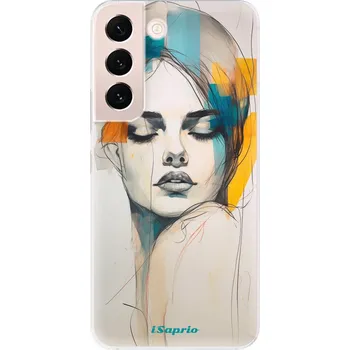 Pouzdro na mobilní telefon Odolné silikonové pouzdro iSaprio - Abstract Girl - Samsung Galaxy S22 5G