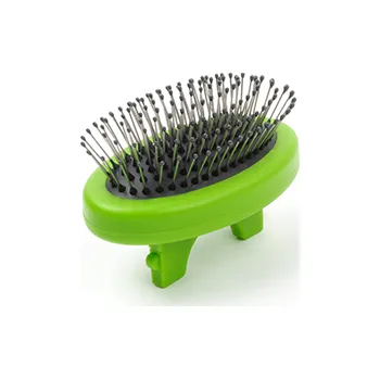 Kartáč pro zvířata JK Animals Nástavec - kartáč s kuličkami "L" 10×6 cm