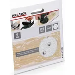 Kreator KRT230553 5x Brusný papír 125 mm na barvu G40