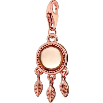 Přívěsek Pozlacený stříbrný přívěsek Charms - lapač snů - AP531-2938