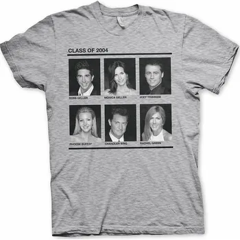 Pánské tričko Friends tričko, Class Of 2004 Heather Grey, pánské L