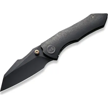 kapesní nůž We Knife High-Fin WE22005-1 Black Titanium CPM20CV