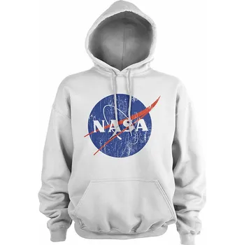 Pánská mikina NASA mikina, Washed Insignia White, pánská S