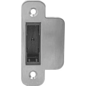 MPK - UNIQUE R8 - Protiplech k zámku na skleněné dveře BN - Broušená nerez