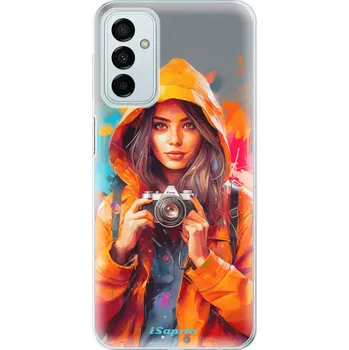 Pouzdro na mobilní telefon Odolné silikonové pouzdro iSaprio - Girl with Camera - Samsung Galaxy M23 5G