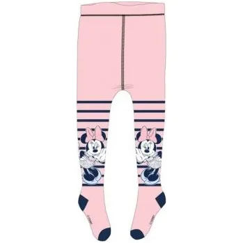 Kojenecká souprava E plus M - Kojenecké dívčí baby punčocháče Minnie Mouse - růžové 68 - 74