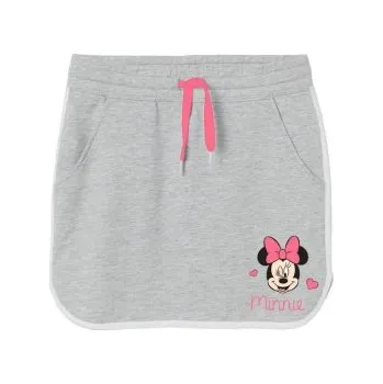 Dívčí šaty E plus M - Dívčí bavlněná sukně Minnie Mouse Disney - šedá 128