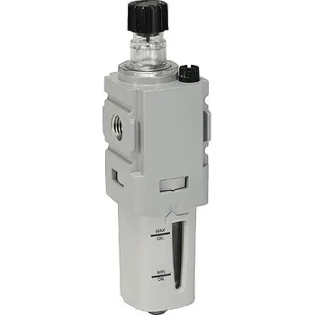 Kompresor Přimazávač Mini, G1/4"vni, 17 bar, max. 19 l/s, kovová nádobka Origa Parker P31LB12LMNN