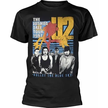 Pánské tričko U2 tričko, Bullet The Blue Sky, pánské L