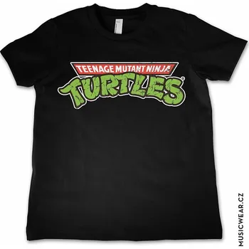 Chlapecké tričko Želvy Ninja tričko, Classic Logo Kids, dětské M velikost M (8 let)