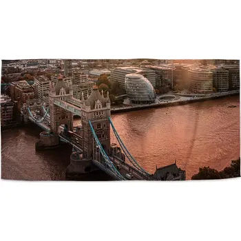 Ručník Ručník s potiskem Londýn City of London - Sablio - 30x50 cm