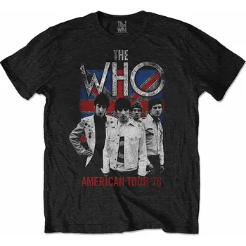 Pánská móda The Who tričko, American Tour '79 Black, pánské L