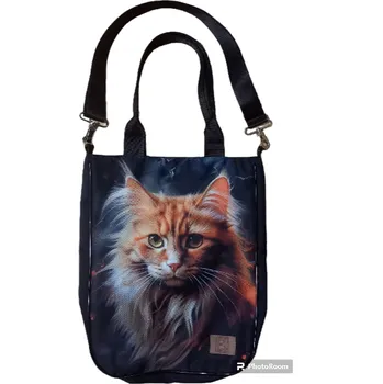 Krásné taška přes rameno, mainská kočka