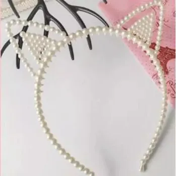 Čelenka Čelenka, kočičí uši - perličky