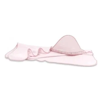 Dětská termoosuška s kapucí Baby Nellys, Royal, 100 x 100 cm, růžová