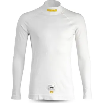 Pánské tričko MOMO PRO nomex high collar FIA tričko bílá