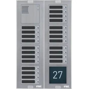 Poštovní schránka Zvonkové tablo URMET Sinthesi S2 - pro 24 účastníků