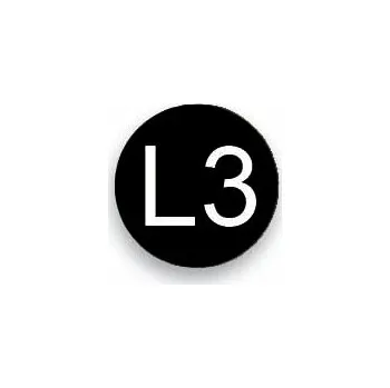 CIMCO Sada označení vodičů L3 (10 ks) 182624