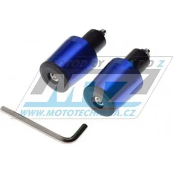 Chránič řídítek pro čtyřkolku Koncovky/závaží řidítek CONE - modré (pro vnitřní průměr řidítek ¤17mm)