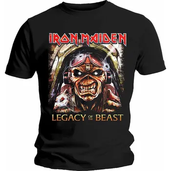 Pánská móda Iron Maiden tričko, Legacy Aces, pánské M