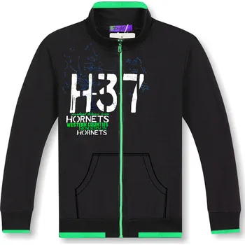 Chlapecká mikina Chlapecká mikina - KUGO M8030, černá Barva: Černá, Velikost: 146