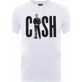 Pánské tričko Johnny Cash tričko, Standing Cash, pánské S