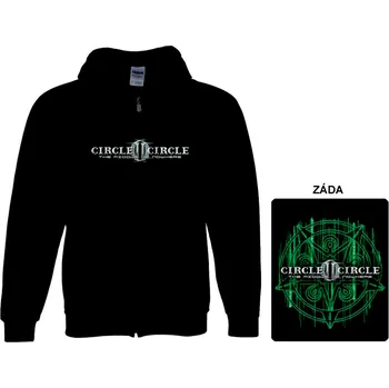 Pánská mikina Circle II Circle - mikina s kapucí a zipem