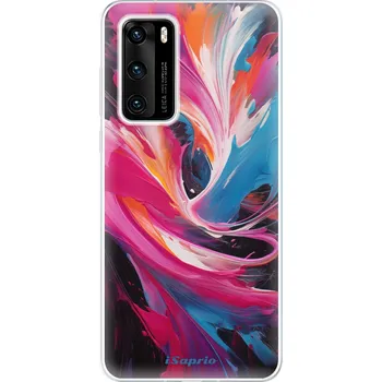 Pouzdro na mobilní telefon Odolné silikonové pouzdro iSaprio - Abstract Paint 11 - Huawei P40