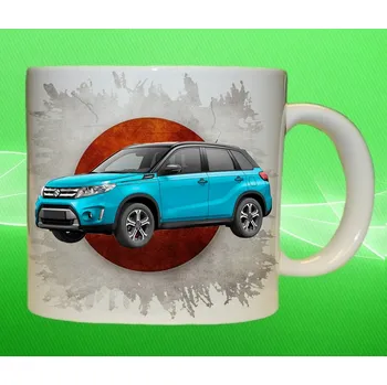 hrnek Suzuki Vitara 75ml (hrneček s osobním autem Suzuki)