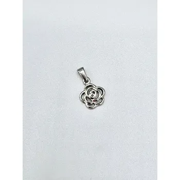 Přívěsek Ocelový přívěsek - Růže mini