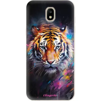 Pouzdro na mobilní telefon Odolné silikonové pouzdro iSaprio - Abstract Tiger - Samsung Galaxy J5 2017