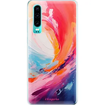 Pouzdro na mobilní telefon Odolné silikonové pouzdro iSaprio - Abstract Circle - Huawei P30