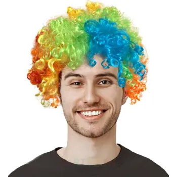 Karnevalová paruka Barevná paruka pro klauna