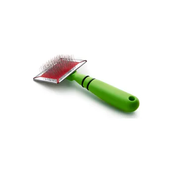 Kartáč pro zvířata JK Animals Jemný malý kartáč 15x6 cm